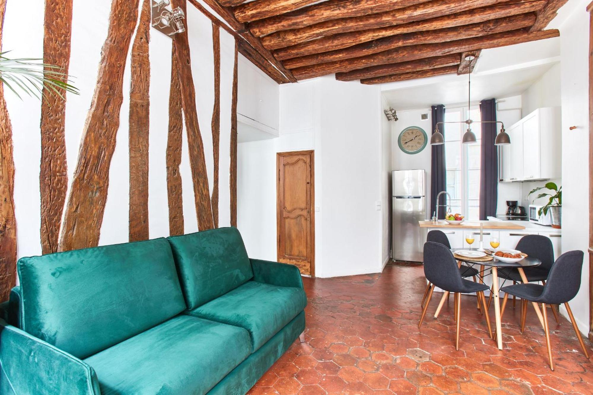 Bnbnova - 1br - Heart Of Montorgueil & Les Halles Appartement Parijs